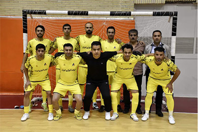 فولاد آلیاژی روی سکوی سوم فوتسال کارگری یزد